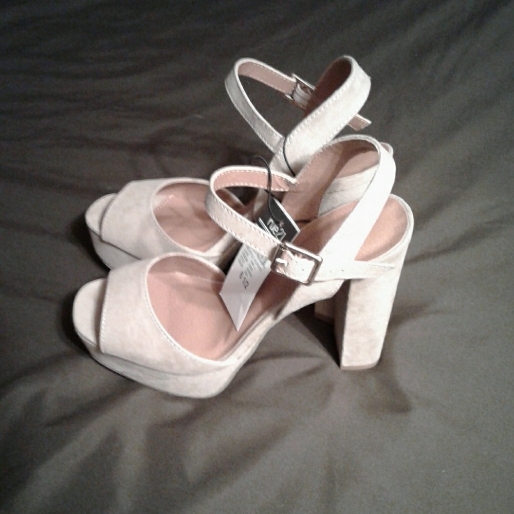 Beige Heels